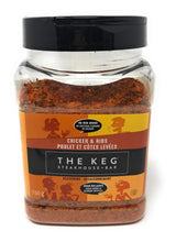 Load image into Gallery viewer, The Keg Chicken & Ribs Seasoning 750 Gram Container Product of Canada