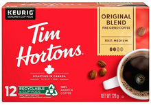 Load image into Gallery viewer, Tim Horton's K-Cup Original 12 Count,Red