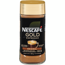 Load image into Gallery viewer, Nescafe Gold Espresso Instant Coffee 100g