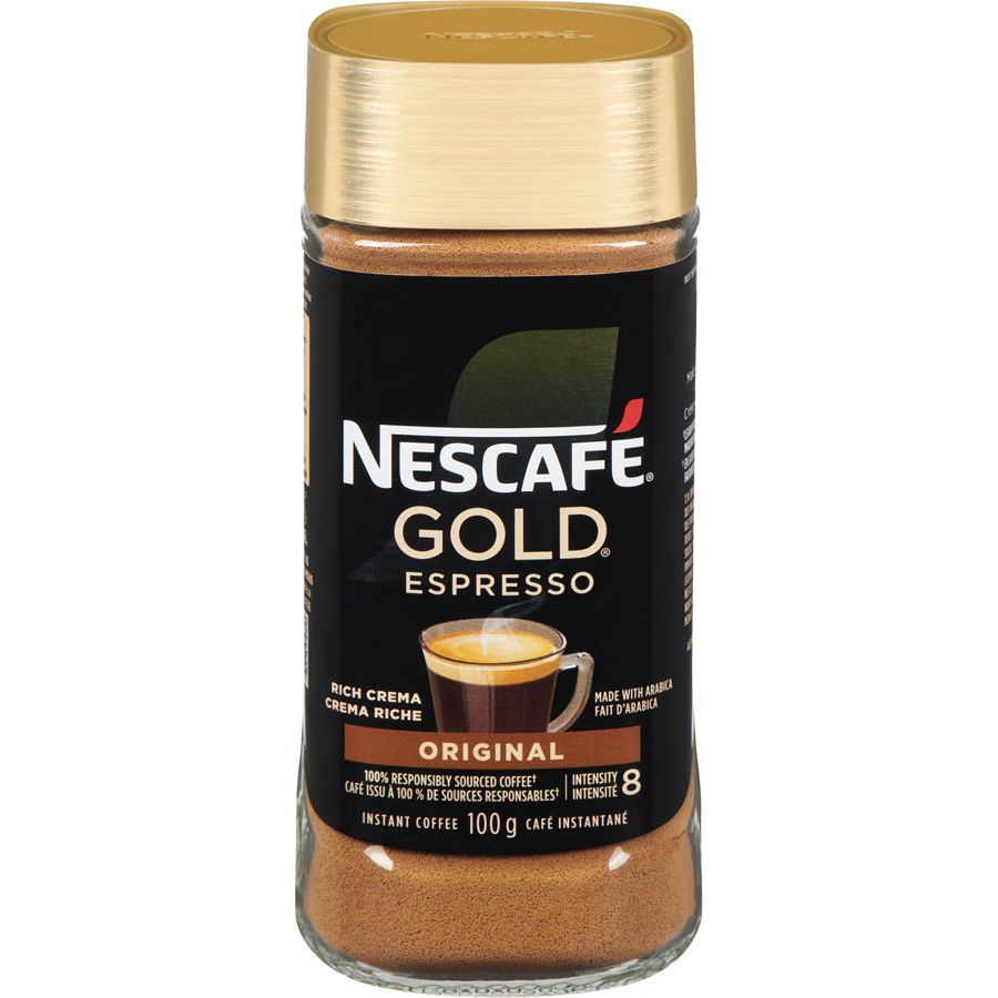 Nescafe Gold Espresso Instant Coffee 100g – Pantry Canada