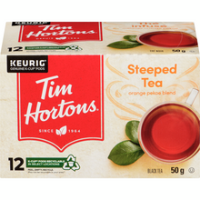 Load image into Gallery viewer, Tim Hortons Steeped Tea 12 Count Keurig K Cups