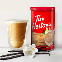Load image into Gallery viewer, Tim Hortons Instant French Vanilla Cappuccino (454g)