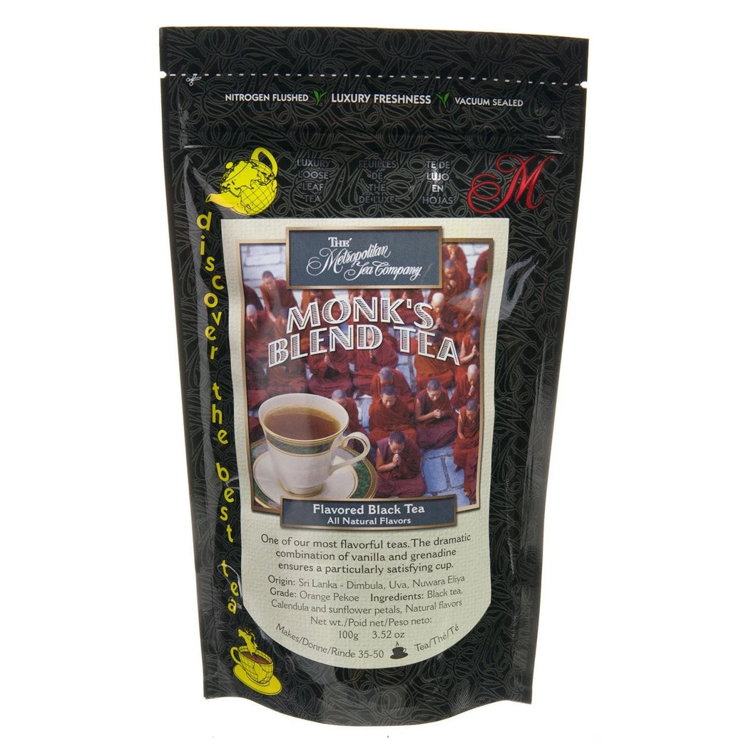 Monk's Blend Flavored Black Loose Tea Pack 100g