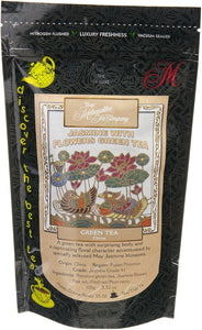 Jasmine With Flowers Green Loose Tea Pack 100g