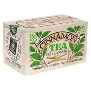 Cinnamon Flavored Ceylon Tea 25 Teabags in Wood Box