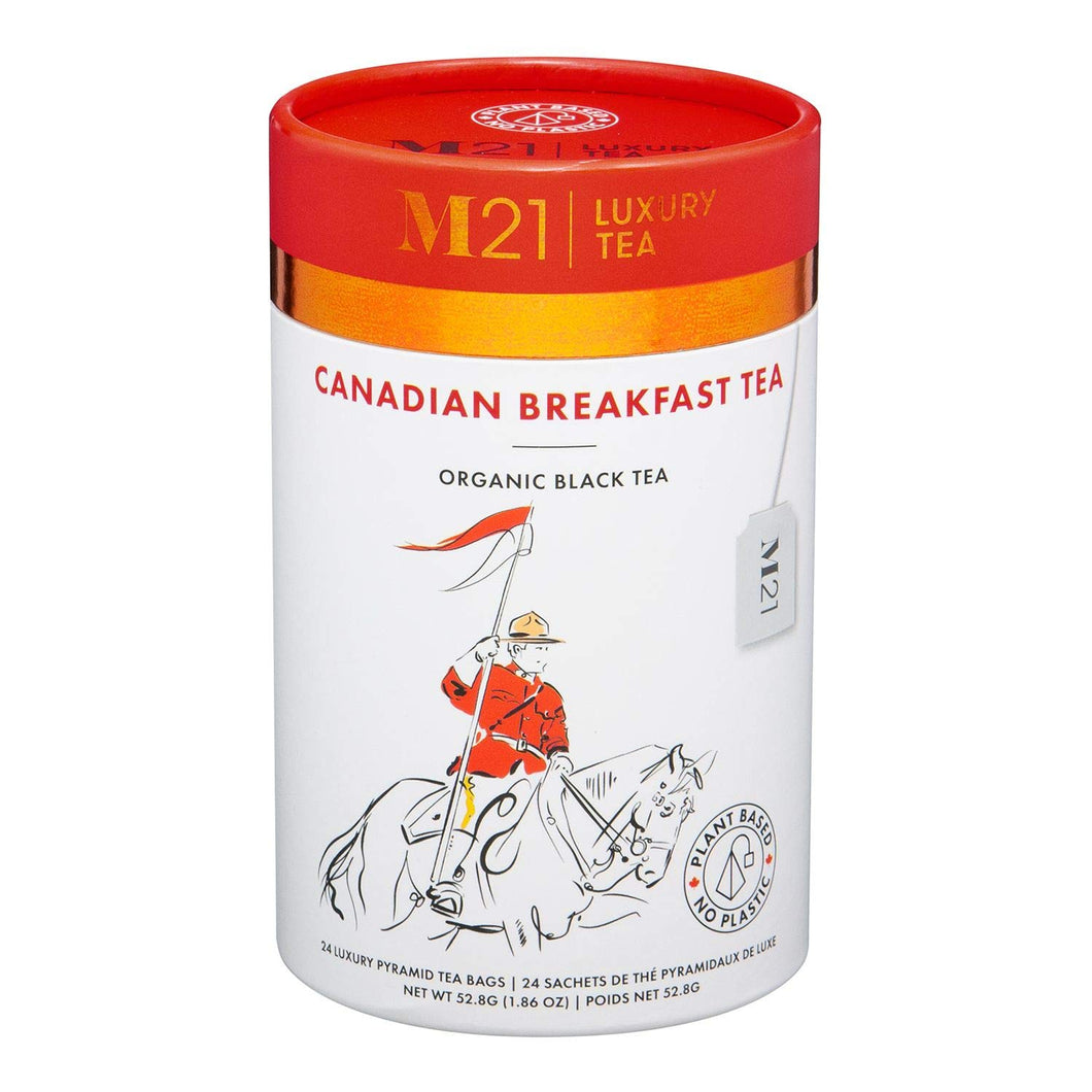 M21 Luxury Canadian Breakfast Tea 24 Pyramid Bags
