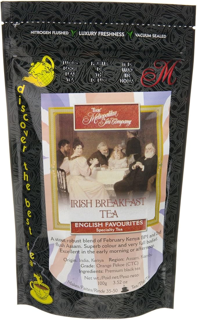 Irish Breakfast Black Loose Tea Pack 100g