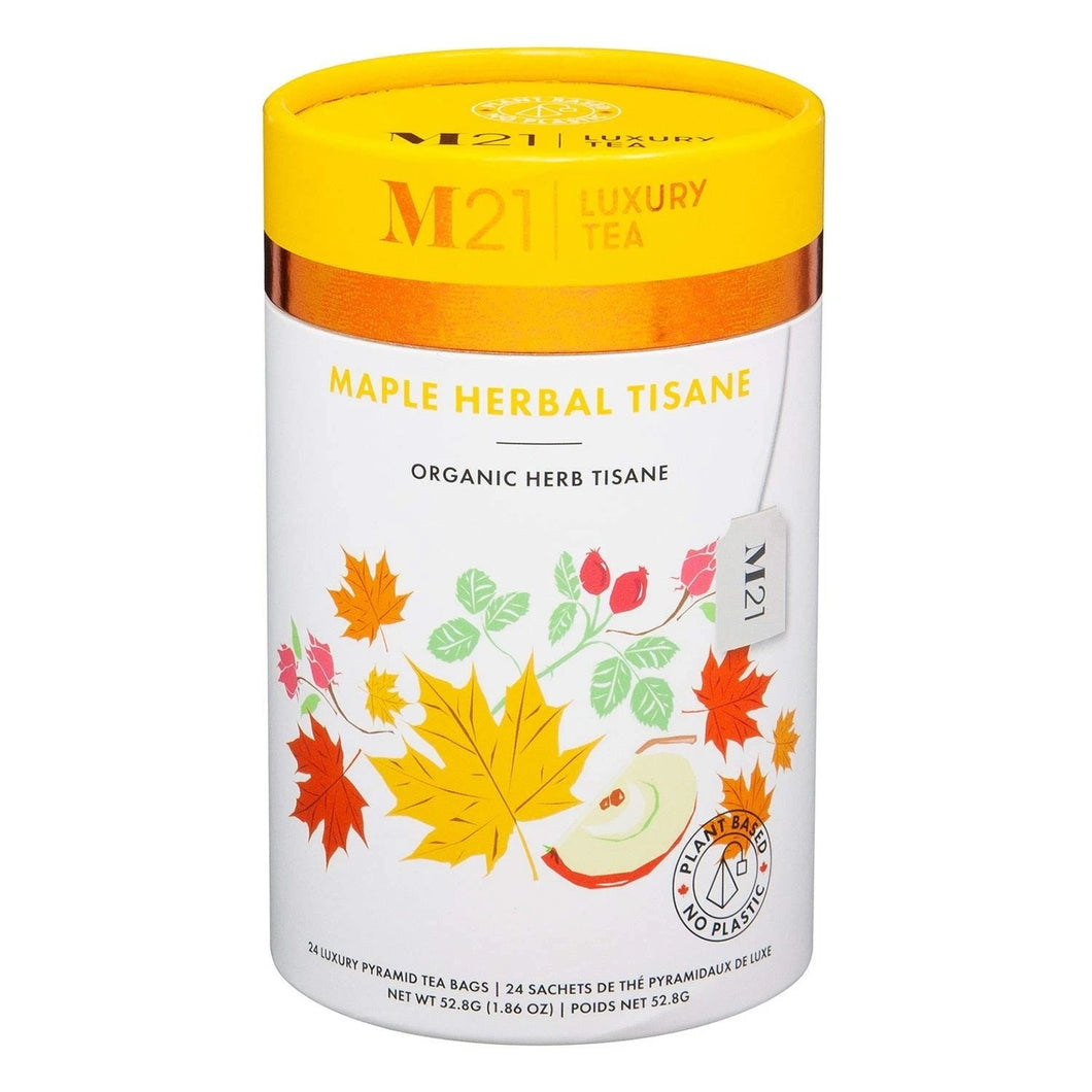 M21 Luxury Organic Maple Herbal Tisane 24 Pyramid Bags