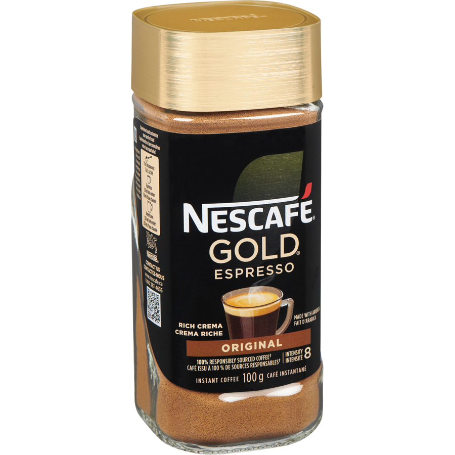 Nescafe Gold Espresso Instant Coffee 100g – Pantry Canada