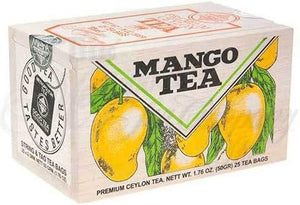 Mango Black Tea 25 Teabags in Wood Box