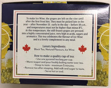 Load image into Gallery viewer, Canadian Ice Wine Black Tea 48 Teabags
