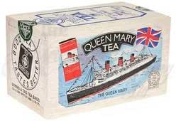 Queen Mary Ceylon Tea 25 Teabags in Wood Box