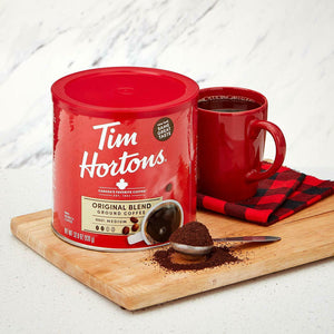 Tim Hortons Original Blend Ground Coffee 930g/2lb Can