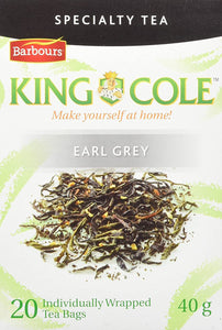 King Cole Earl Grey Tea - 20 Count