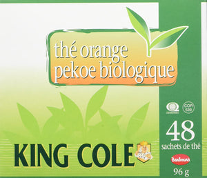 King Cole Organic Orange Pekoe Tea - 48 Count