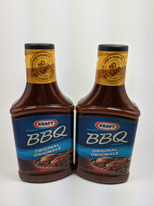 Kraft Original BBQ Sauce Two Pack (2x455ml)