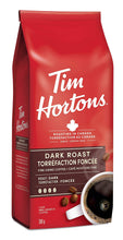 Load image into Gallery viewer, Tim Horton&#39;s Dark Roast Ground Coffee 300g (10.5oz) Bag
