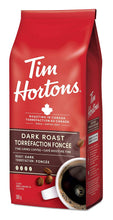Load image into Gallery viewer, Tim Horton&#39;s Dark Roast Ground Coffee 300g (10.5oz) Bag
