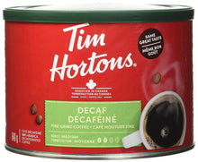 Load image into Gallery viewer, Tim Hortons Decaf Original Blend Ground Coffee 640g/1.4lb Can
