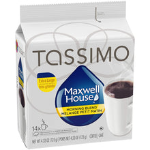 Load image into Gallery viewer, Maxwell House Morning Blend - 14 Count Tassimo T Discs
