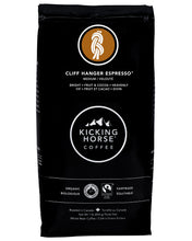 Load image into Gallery viewer, Kicking Horse Cliff Hanger Espresso Medium Roast Whole Bean Coffee 454g (16oz) Bag
