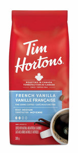 Tim Horton's French Vanilla Ground Coffee 300g (10.5oz) Bag