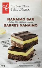 Load image into Gallery viewer, President’s Choice Nanaimo Bar Baking Mix 740g
