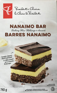 President’s Choice Nanaimo Bar Baking Mix 740g