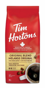 Tim Horton's Original Roast Ground Coffee 300g (10.5oz) Bag