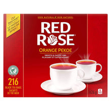 Load image into Gallery viewer, Red Rose Orange Pekoe Tea 216 Count Bags
