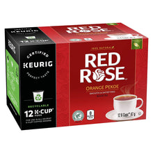 Load image into Gallery viewer, Red Rose Orange Pekoe Tea 12 Count Keurig K Cups
