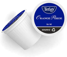 Load image into Gallery viewer, Tetley Orange Pekoe Tea 12 Count Keurig K Cups
